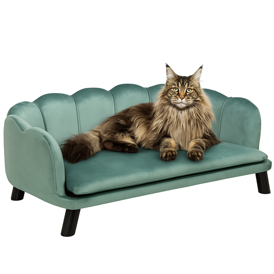 Pearl Shell Chat Couch - Sage Green Large